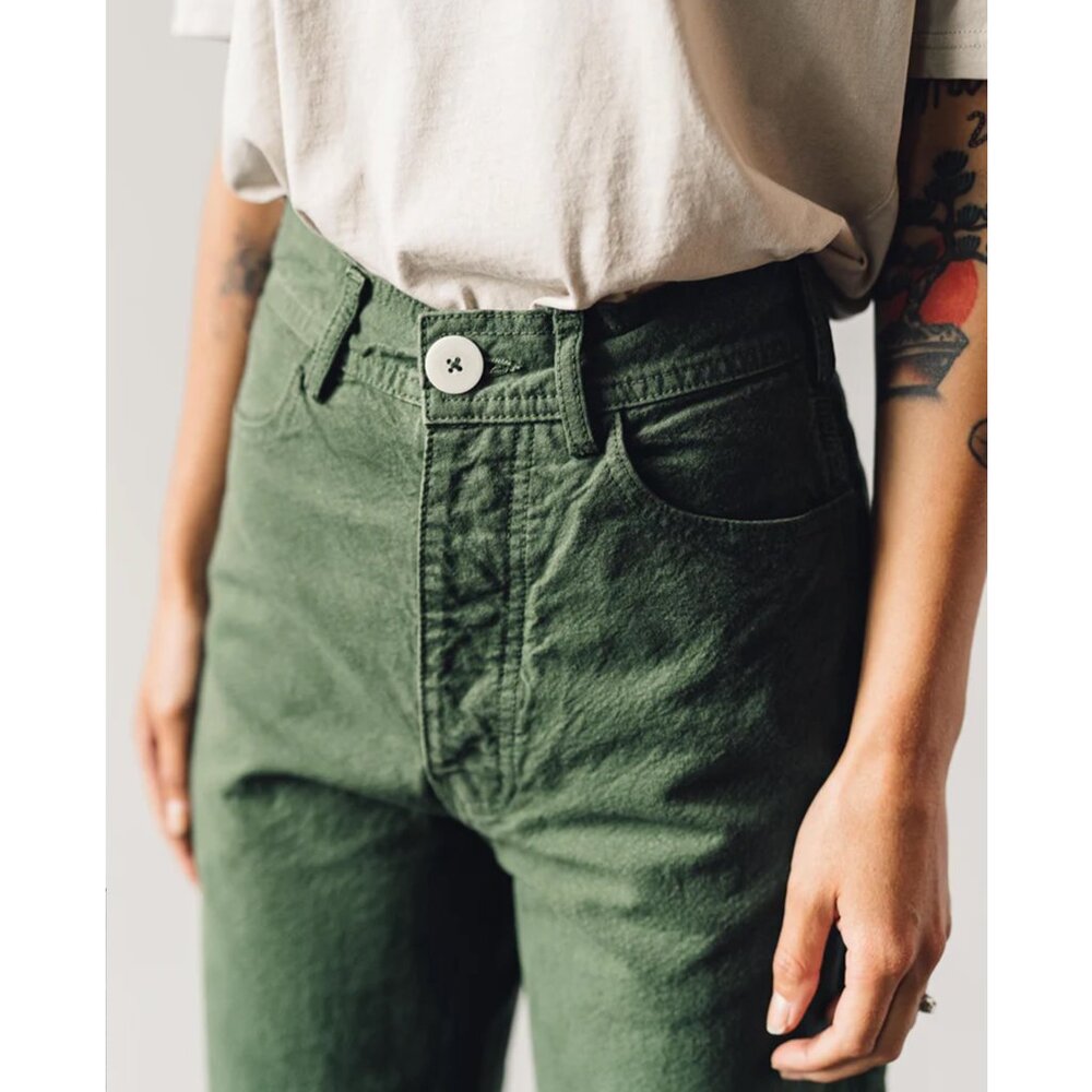 Jesse Kamm Forest Green Handy Pants - Picture 3 of 16